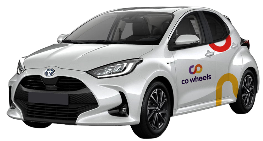 Co Wheels car share club Toyota Yaris in Canterbury